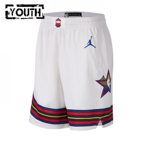All-Star 2025 NBA Shorts Jordan Weiß Swingman - Kinder